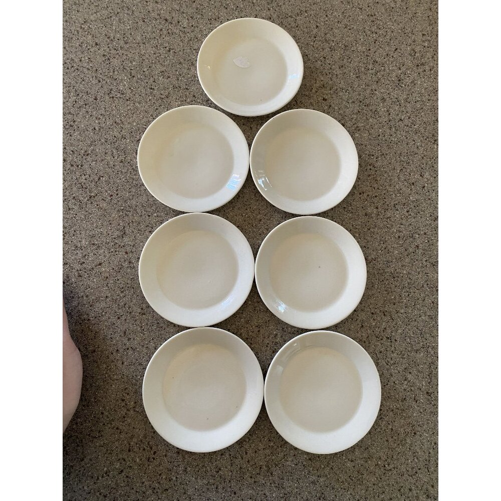 Set 7 STERLING CHINA A Four Seasons Design Butter Pat Dishes